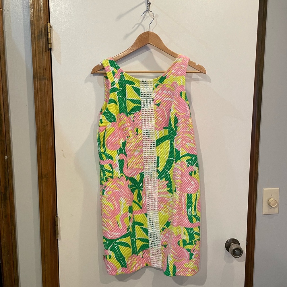 20th Anniversary Lilly Pulitzer for target flamingo Tropical Print size 14